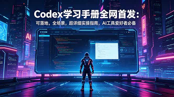 Codex学习手册全网首发：可落地，全场景，超详细实操指南，AI工具爱好者必备-快名资源网
