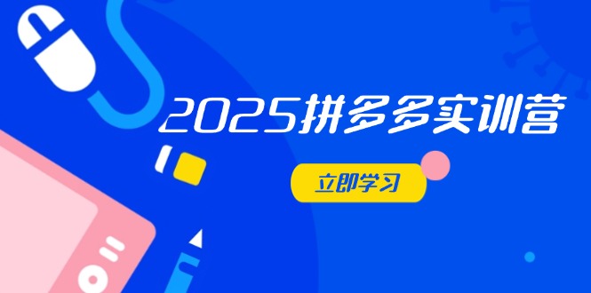 2025拼多多实训营：深度剖析运营关键，助力电商人快速提升-快名资源网