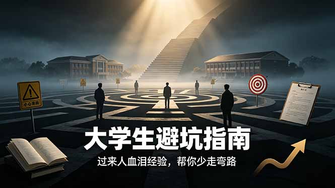 付费文章：大学生避坑指南 ，过来人血泪经验，帮你少走弯路-青虫资源网