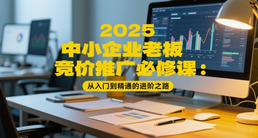 2025中小企业老板竞价推广必修课：从入门到精通的进阶之路-快名资源网