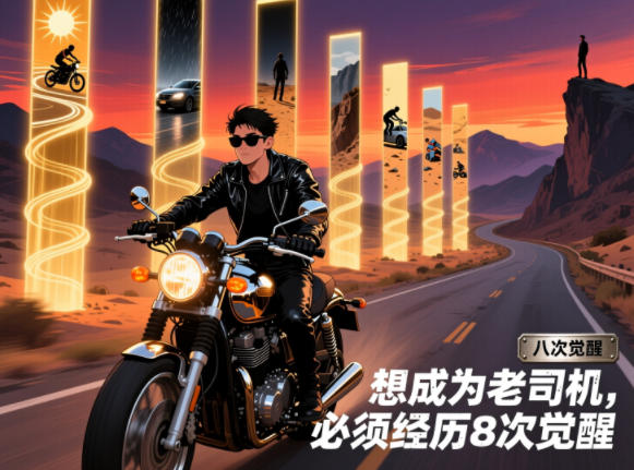 付费文章：想成为老司机，必须经历8次觉醒-快名资源网