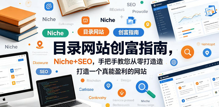 目录网站创富指南，Niche+SEO，手把手教您从零打造打造一个真能盈利的网站【原创双语字幕】-快名资源网