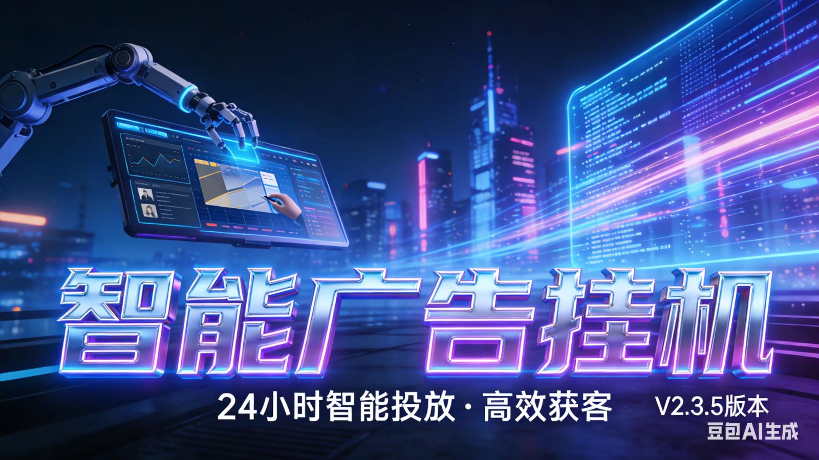 AI 广告云挂机 · 全域流量变现平台-快名资源网