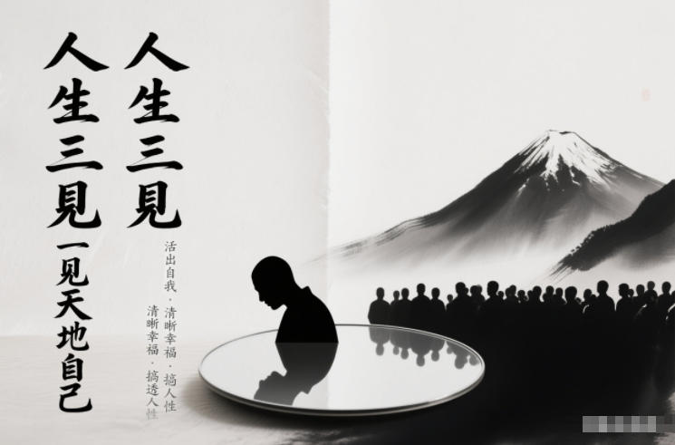 人生三见一见天地见众生见自己，活出自我拥有清晰幸福人生，搞透人性-快名资源网