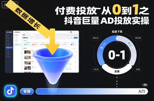 ​​‌‬‌‍⁤⁣​​⁤⁢​⁤​‍‬‬​⁤⁣‍‬⁤​⁡​⁣⁡‌‍​⁤⁣‍⁣​‌⁢⁢⁡‍⁣⁡​付费投放从0到1之抖音巨量AD投放实操-快名资源网