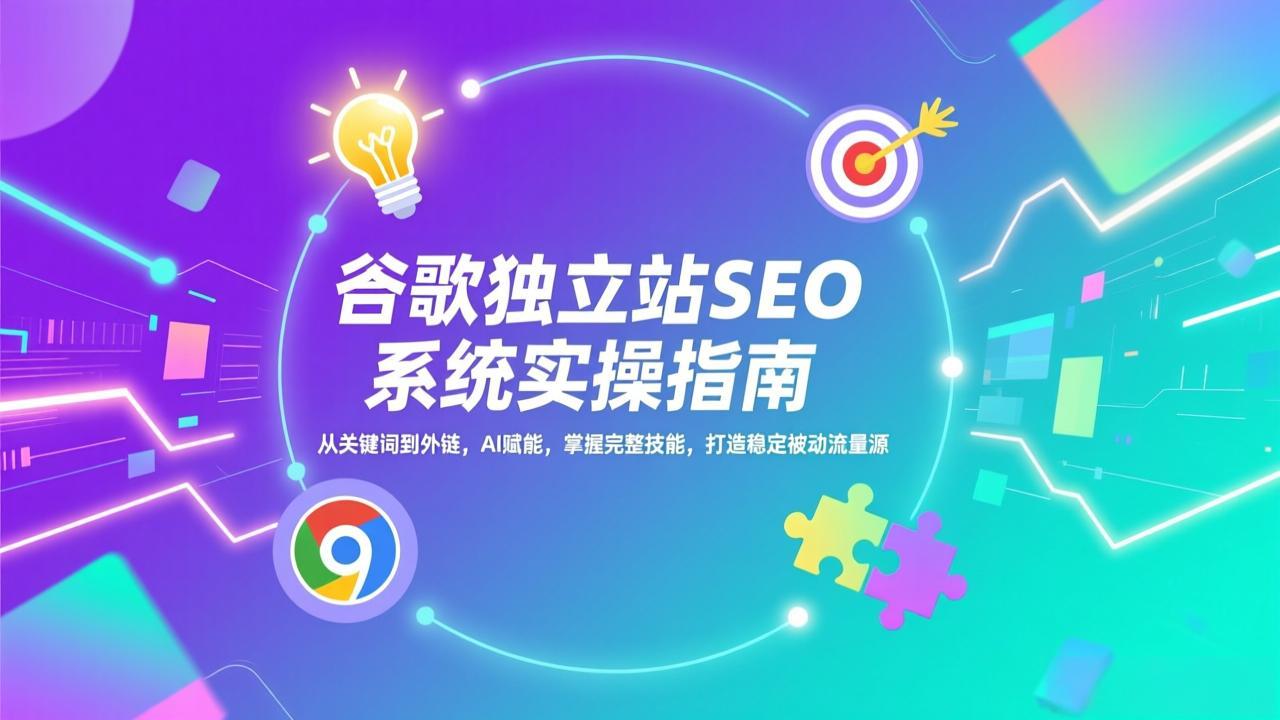 谷歌独立站SEO系统实操(更新-快名资源网