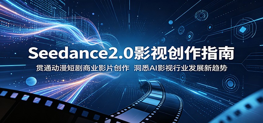 Seedance2.0影视创作指南：贯通动漫短剧商业影片创作，洞悉AI影视行业发展新趋势-快名资源网