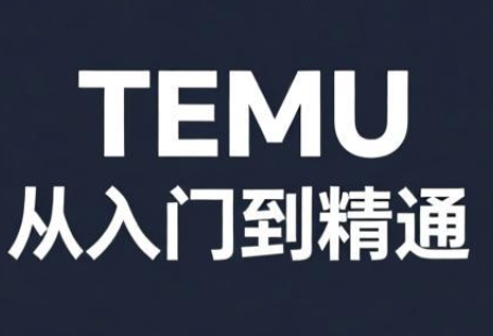 跨境麦冬·TEMU从入门到精通-快名资源网