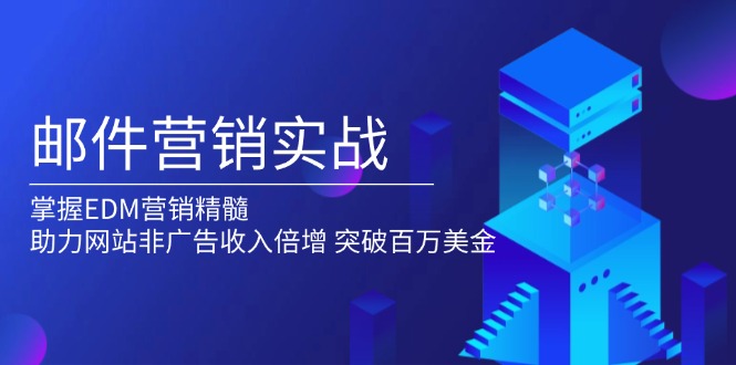 邮件营销实战，掌握EDM营销精髓，助力网站非广告收入倍增，突破百万美金-快名资源网