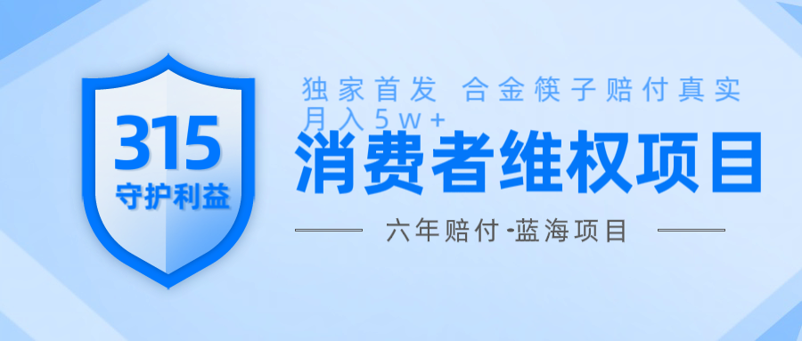 维Q赔付合金筷子玩法小白也能月入5w+风口项目实操-快名资源网