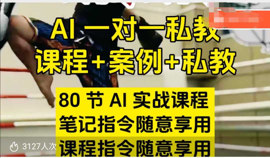 AI指令实战课，课程+案例，80节AI实战课程，笔记指令随意享用，课程指令随意享用(更新26年3月)-快名资源网