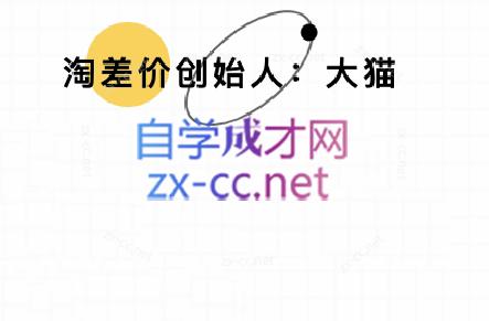 大猫淘差价课程(部分更新8月)-快名资源网