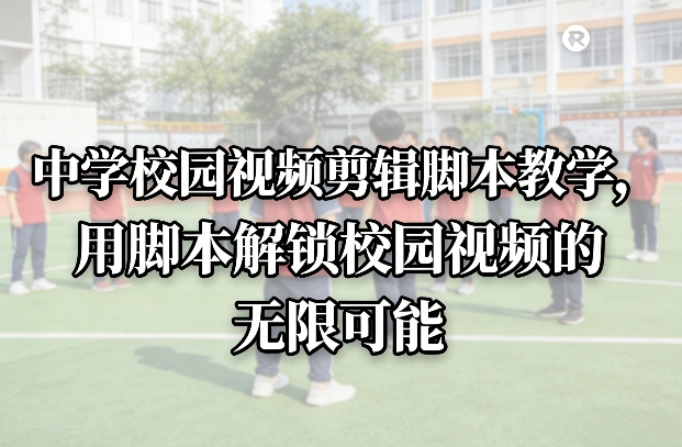 中学校园视频剪辑脚本教学，用脚本解锁校园视频的无限可能-快名资源网