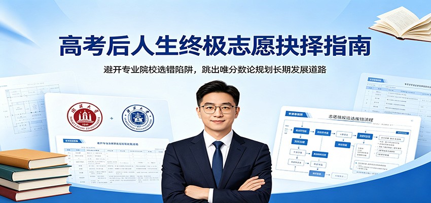 高考后人生终极志愿抉择指南：避开专业院校选错陷阱，跳出唯分数论规划长期发展道路-快名资源网