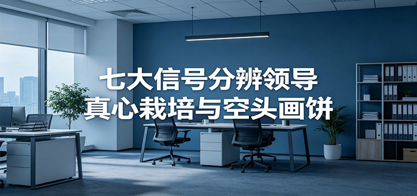 付费文章《七大信号分辨领导真心栽培与空头画饼》读懂管理背后人性逻辑-快名资源网