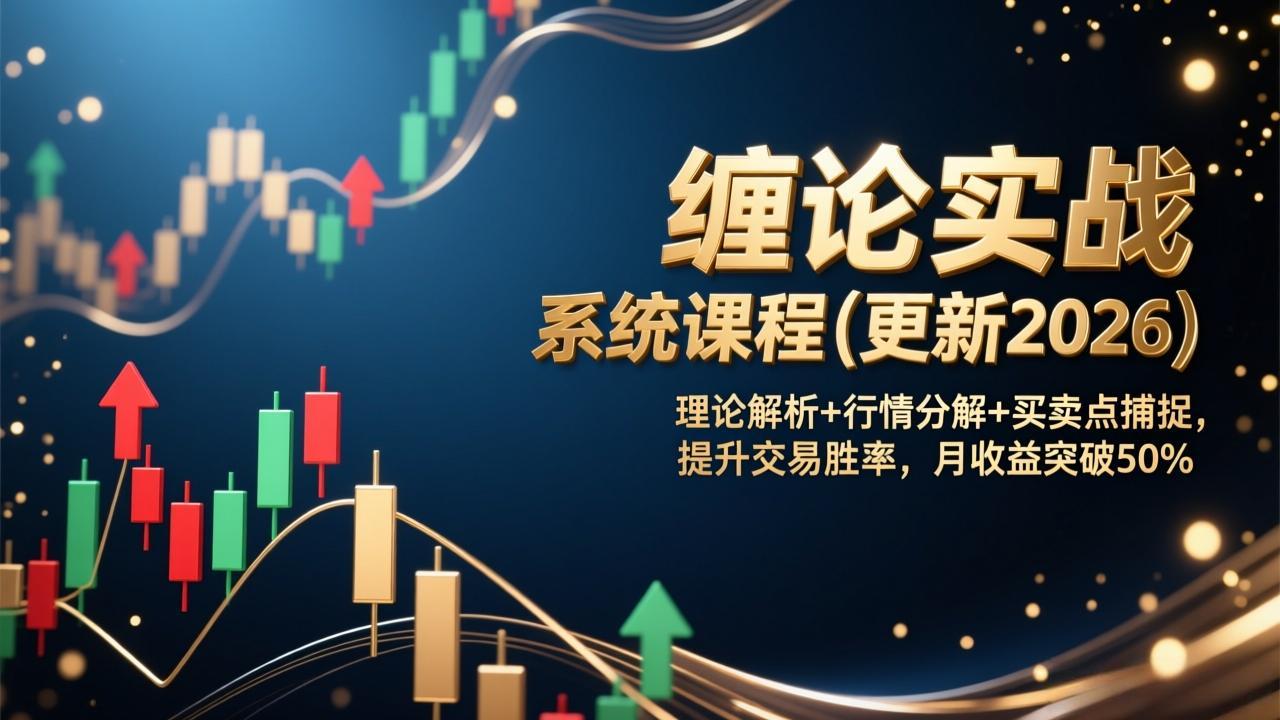 缠论实战系统课程(更新2026-快名资源网