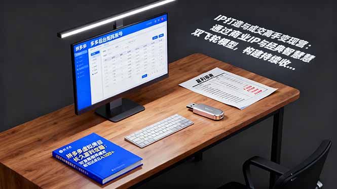 IP打造与成交高手变现营:通过商业IP+经典智慧双飞轮模型 构建持续收钱系统-快名资源网